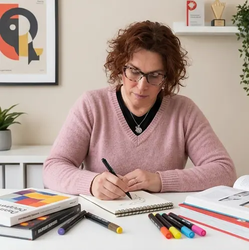 Graphic web designer Francesca Spampinato a None (Torino) – Identità visiva packaging stationery